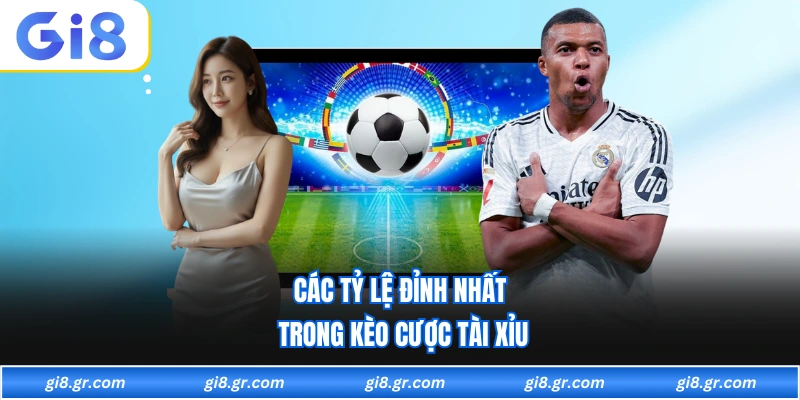 Các tỷ lệ đỉnh nhất trong kèo cược tài xỉu 